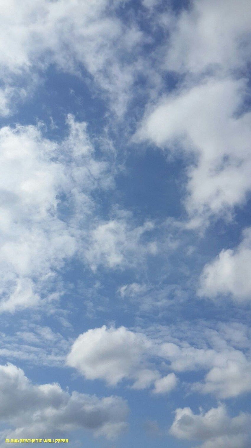 雲の美学、青い雲の美学について人々が言っ​​ていることは次のとおりです HD電話の壁紙