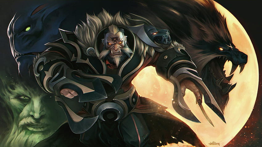 Lycan Hunter Of Kings Dota For PC Tablet And HD wallpaper
