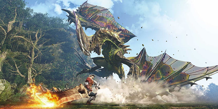 Monster Hunter World zur Veröffentlichung auf PS4 bestätigt HD-Hintergrundbild