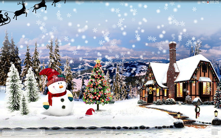 Free download White Christmas 3D Screensaver Live Wallpaper HD 1280x720  for your Desktop Mobile  Tablet  Explore 60 Christmas Wallpaper Photos   Space Photos Wallpaper Porsche Photos Wallpapers Winter Wallpaper Photos