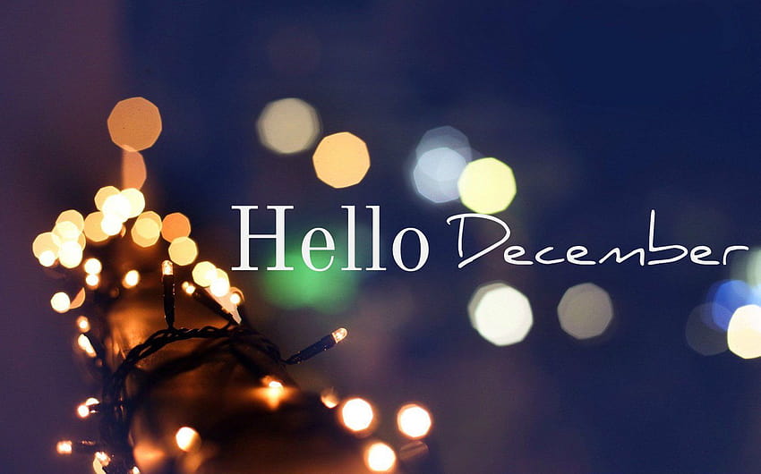 December Christmas, welcome christmas HD wallpaper