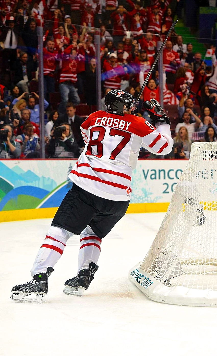 Sidney Crosby, squadra canadese, hockey canadese Sfondo del telefono HD