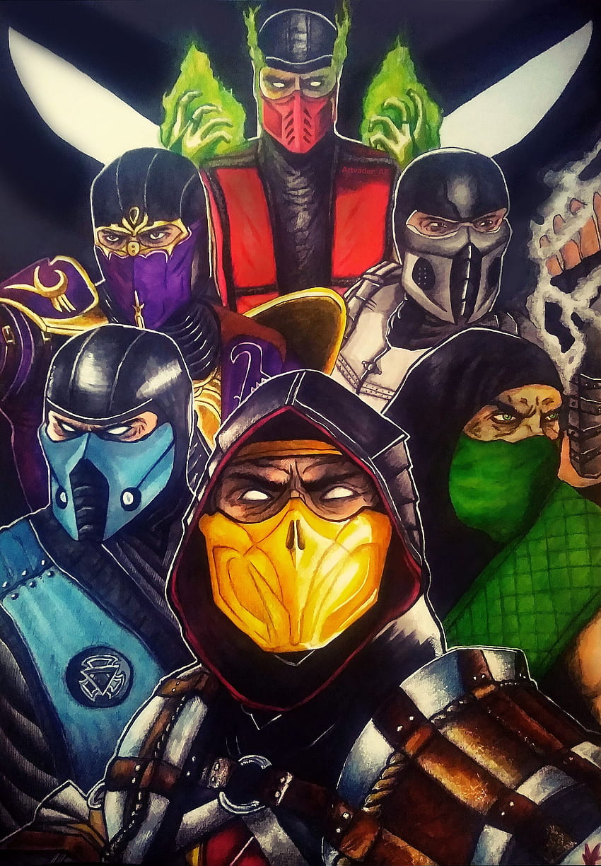 Mortal Kombat Ninjas in 2021 HD phone wallpaper