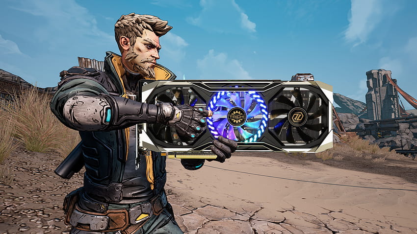 7 graphics cards that are almost definitely Borderlands 3 weapons, borderlands 3 guns HD wallpaper