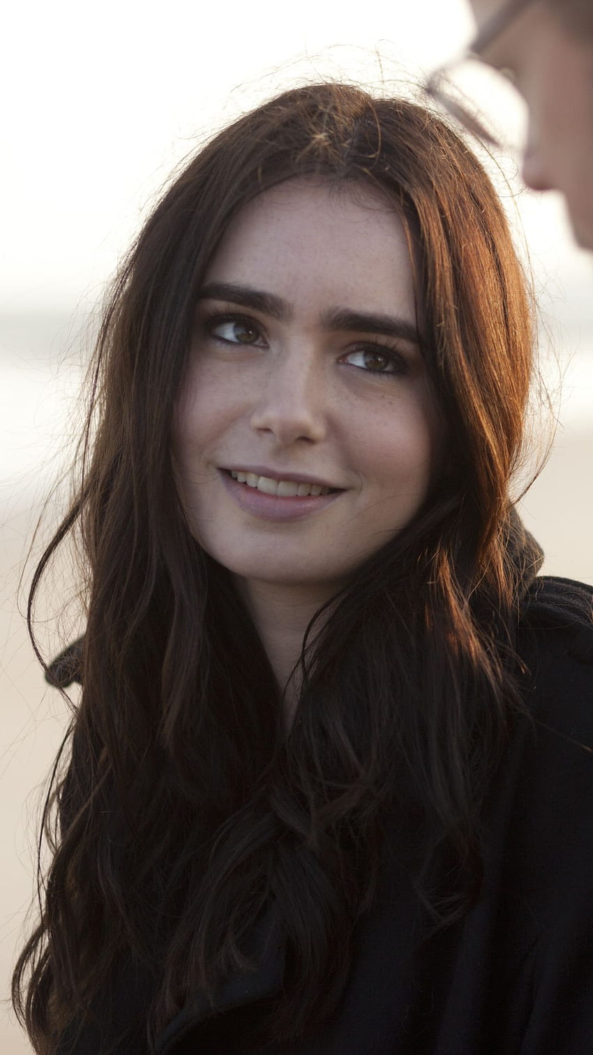 Celebrity Lily Collins Actresses United Kingdom, stuck in love HD phone wallpaper