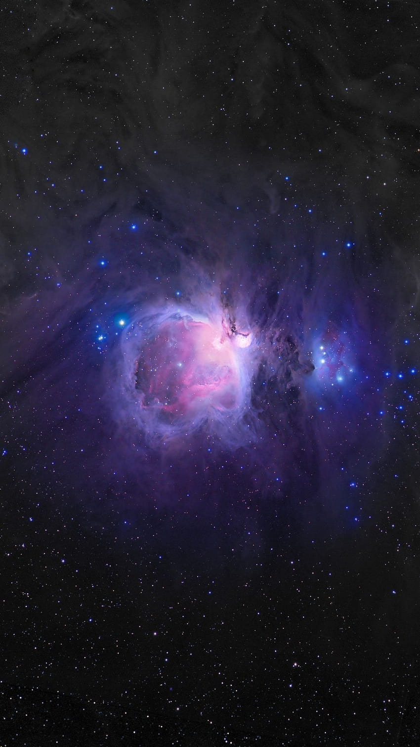 Fantasy Shiny Mystery Nebula Outer Space iPhone 8, bubble nebula HD phone wallpaper