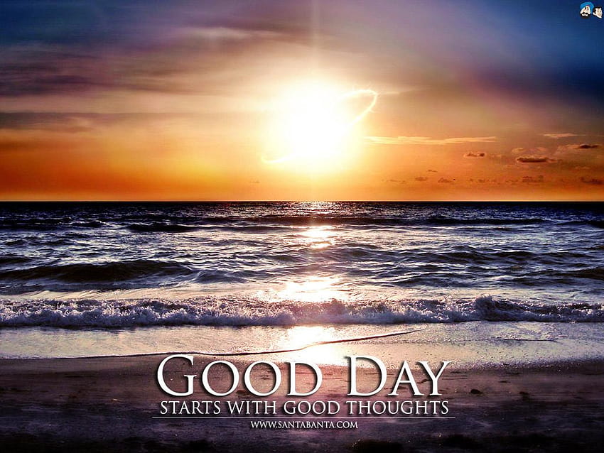 Good Day Starts With Good Thoughts HD wallpaper | Pxfuel