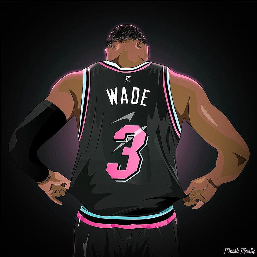Vice Nights. These jerseys are straight, miami heat vice HD phone wallpaper