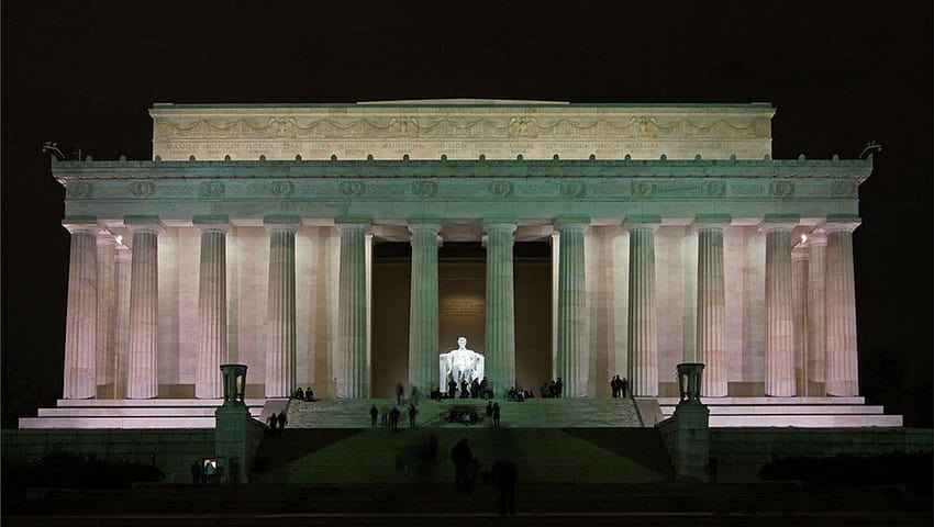 リンカーン記念館 高画質の壁紙