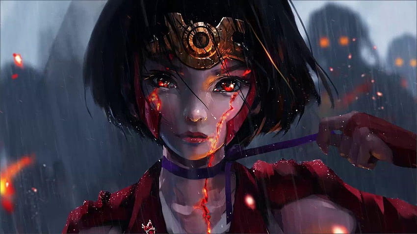 Animated Warrior Girl, warrior lady HD wallpaper | Pxfuel