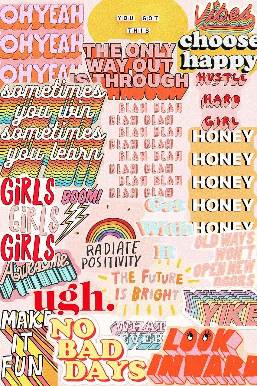 Lovely Vsco Girl The Only Way Out Through 2019, aesthetic vsco girl HD phone wallpaper