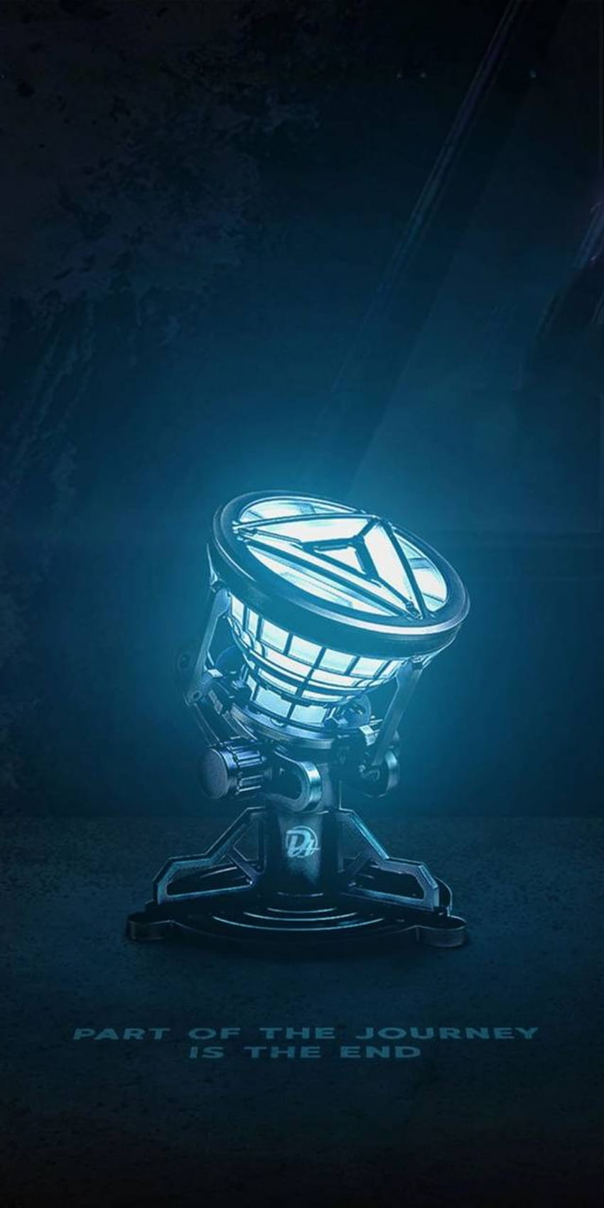 Iron Man Lichtbogenreaktor amoled HD-Handy-Hintergrundbild