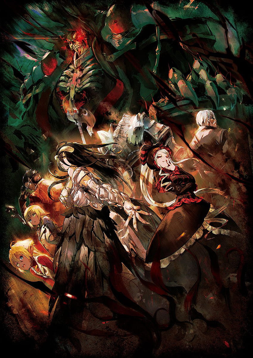 Overlord Recap Film Visual Revealed, light novel di Overlord Sfondo del telefono HD