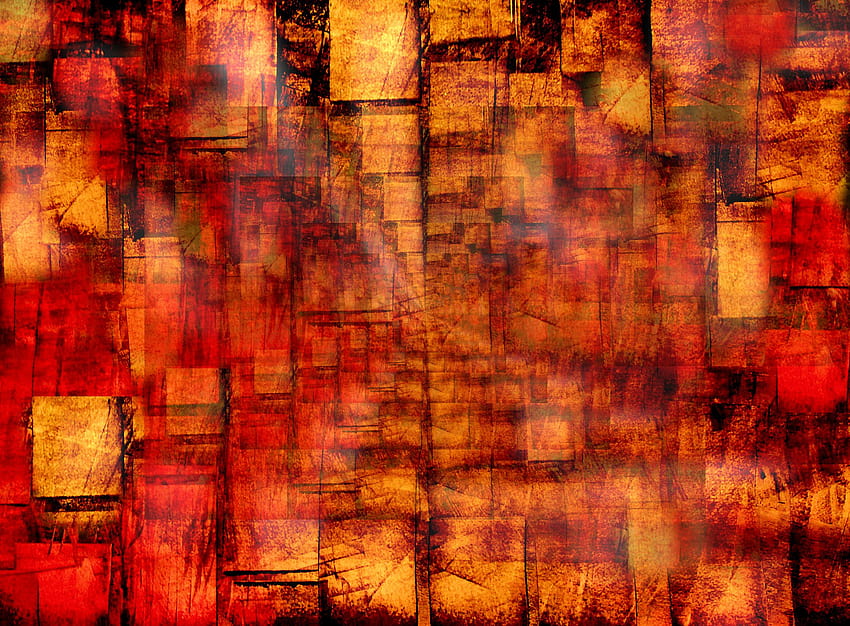 File Of Abstract Artistic Red And Gold, red artistic digital art HD wallpaper