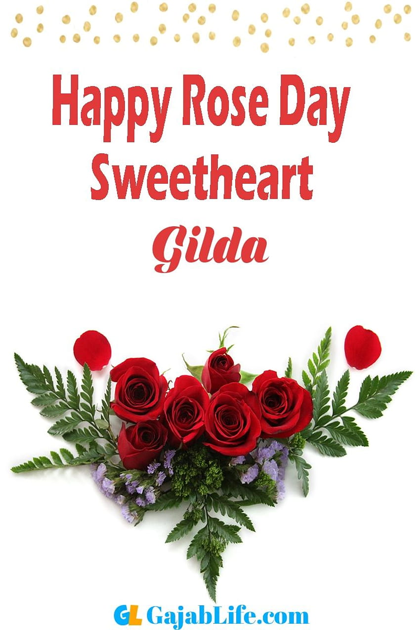 Gilda Happy Rose Day 2020 , wishes, messages, status, cards ...