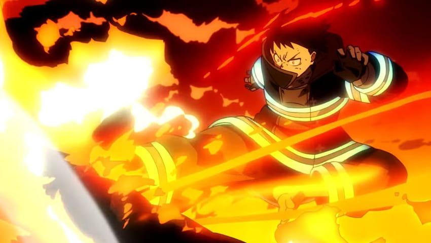 Fire Force Shinra, sho vs shinra kusakabe Sfondo HD