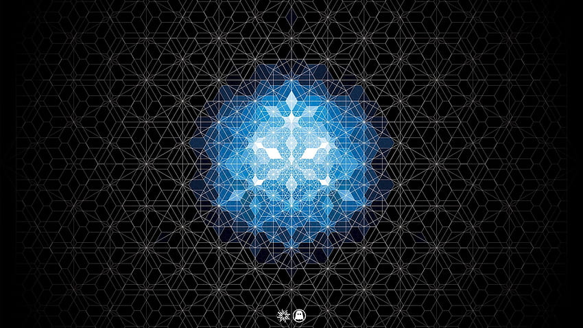 Geometria sagrada postada por Zoey Cunningham, geometria sagrada fractel papel de parede HD