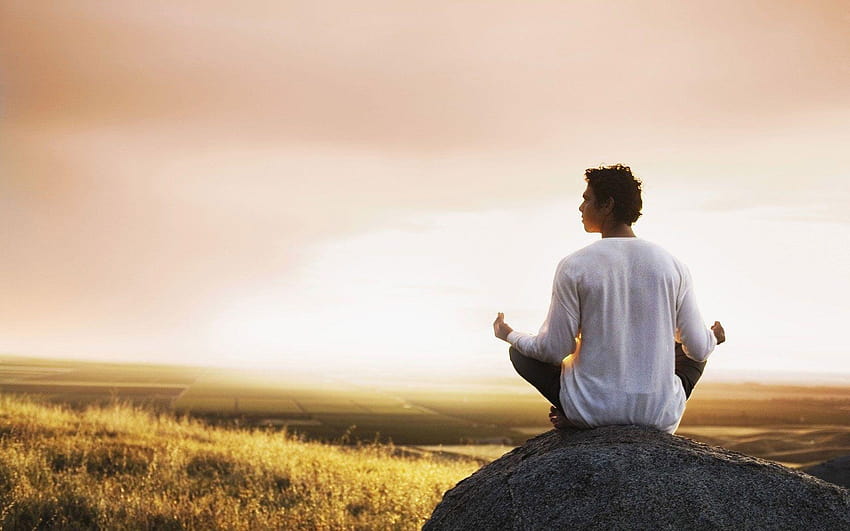 Japanese Meditation Man Sitting At The Edge Of A Lake Background, Ai  Artificial Intelligence Mindfulness, Hd Photography Photo, Water Background  Image And Wallpaper for Free Download