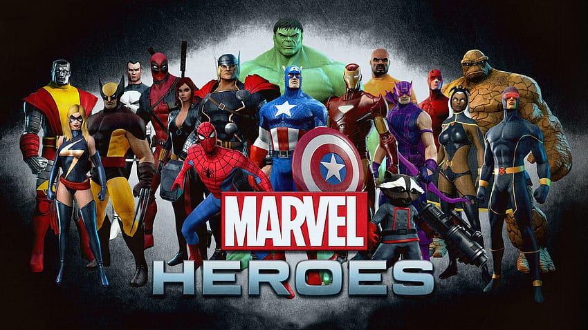 Marvel Avengers Team Super Heroes PC Backgrounds, marvel background HD wallpaper