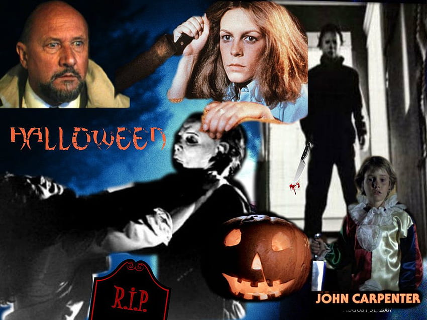Halloween movie collage HD wallpaper