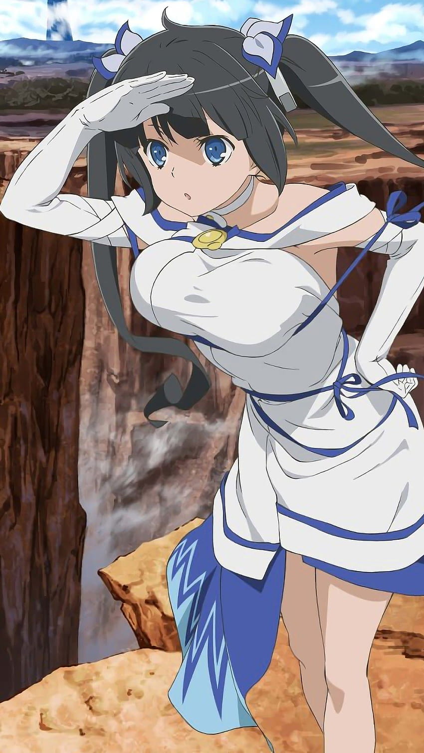 DanMachi Hestia Bell Lili Welf, iphone danmachi HD telefon duvar kağıdı ...