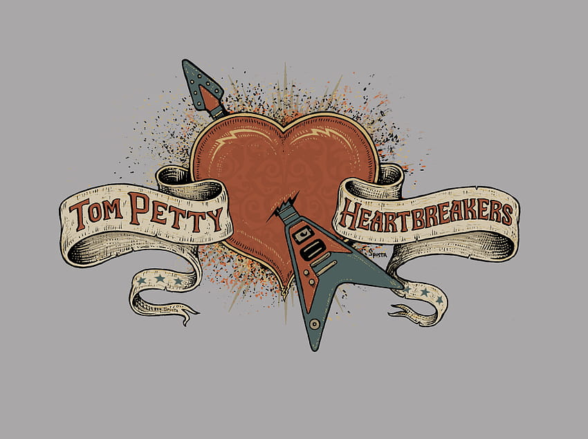 Tom petty Logos, tom petty and the heartbreakers HD wallpaper