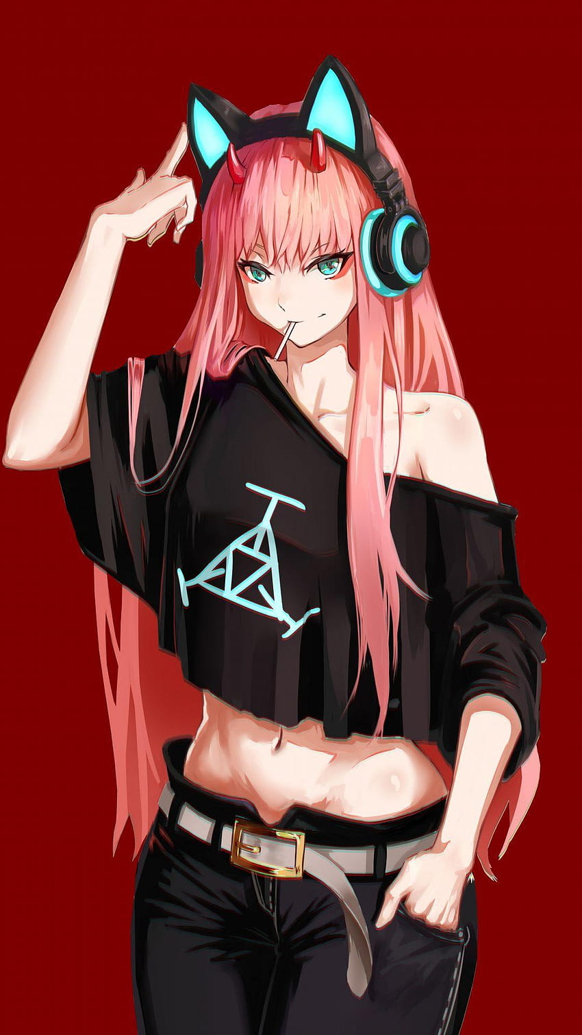 Pin on Personaje/art concepto, anime zero two android HD phone wallpaper