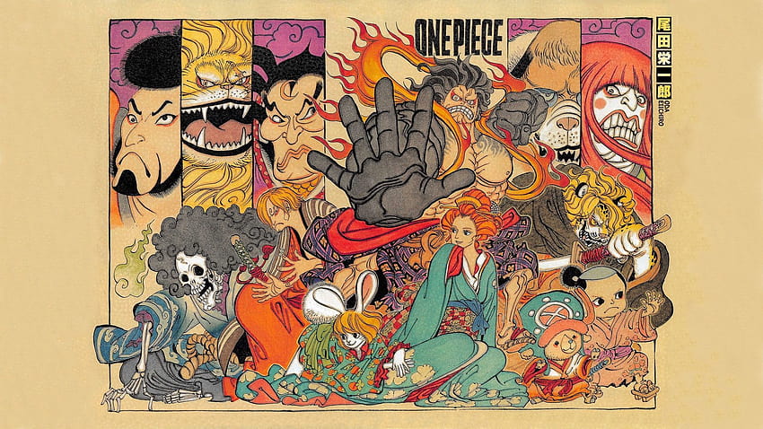 One Piece Manga, sztuka mangi Tapeta HD