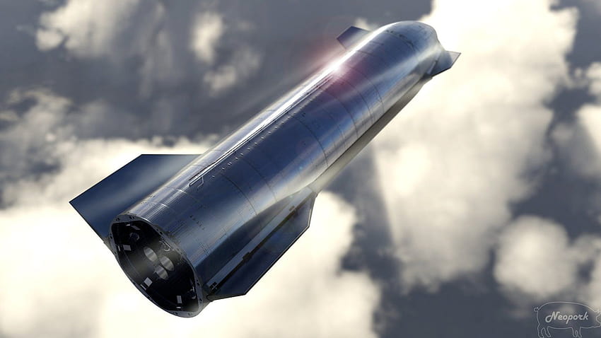 Elon Musk says SpaceX could launch Starship prototype 50,000 ft on Wed, spacex starship HD wallpaper