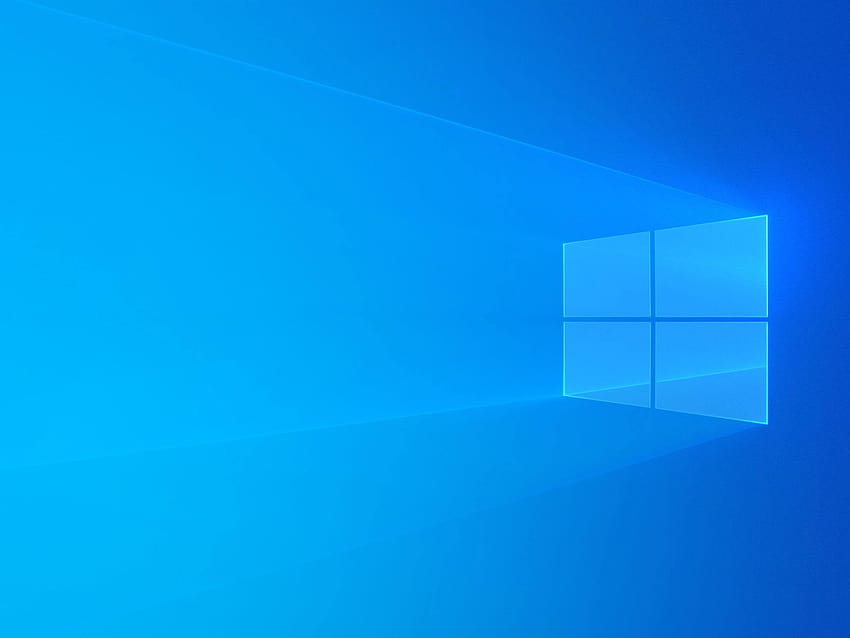 Windows 10, blue background, light, abstract design 3840x2160 U , windows light HD wallpaper