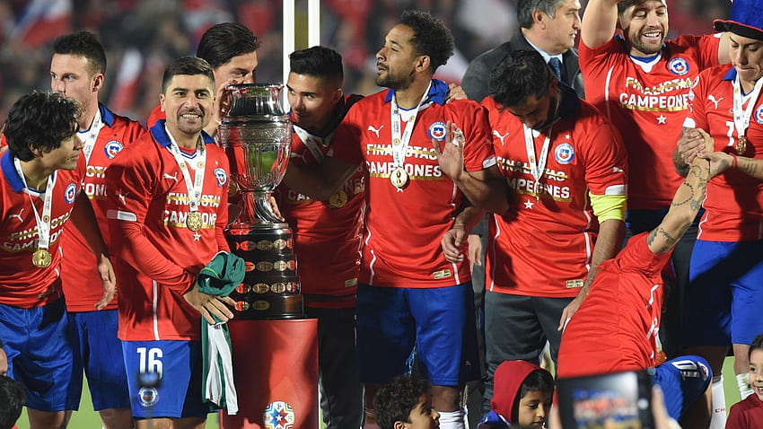 Chile gewinnt zum ersten Mal den Copa America-Titel HD-Hintergrundbild