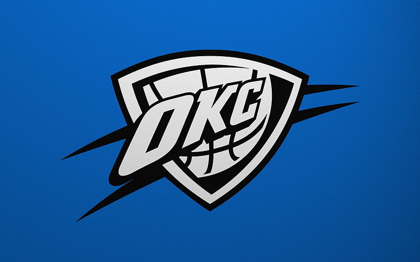 OKC KD , OKC Thunder ... Hüfte, Donner-Logo HD-Hintergrundbild