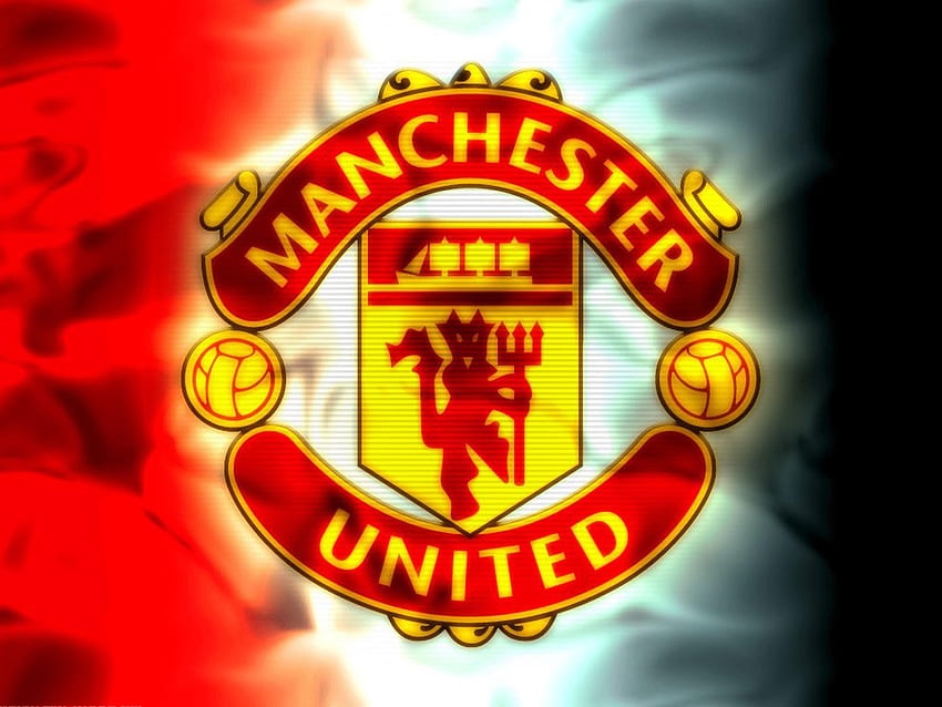 Manchester United High Def Logo, manchester united flag HD wallpaper ...