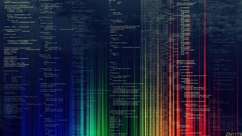 Rainbow program code and HD wallpaper