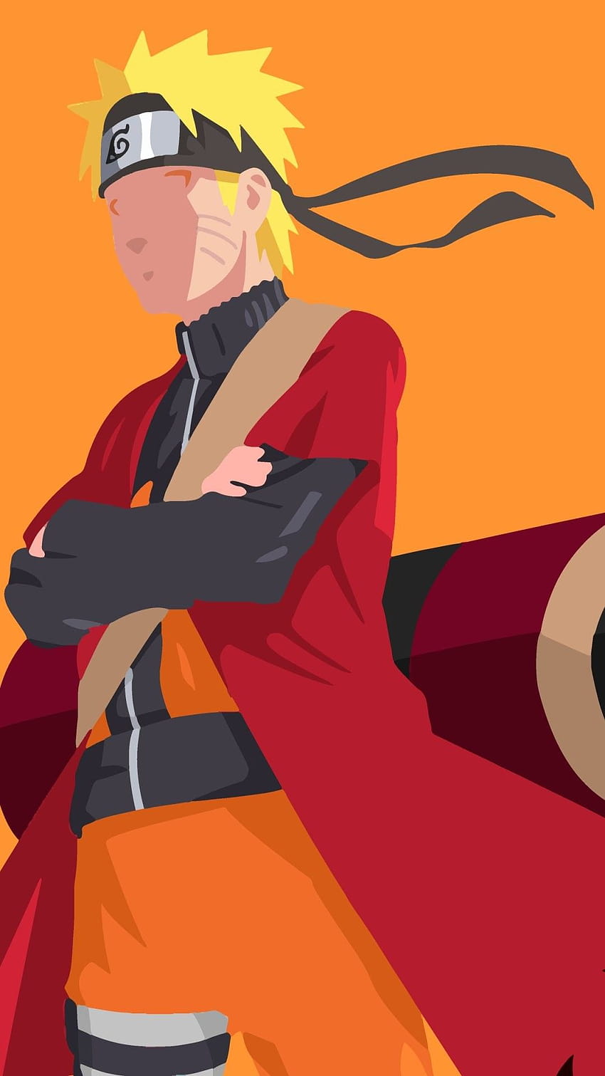 14 Naruto orange aesthetic ideas, aesthetic naruto minimalist HD phone wallpaper