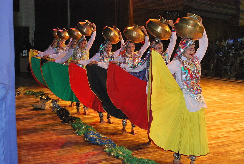 folk dance of haryana, fancy dance dresses HD wallpaper