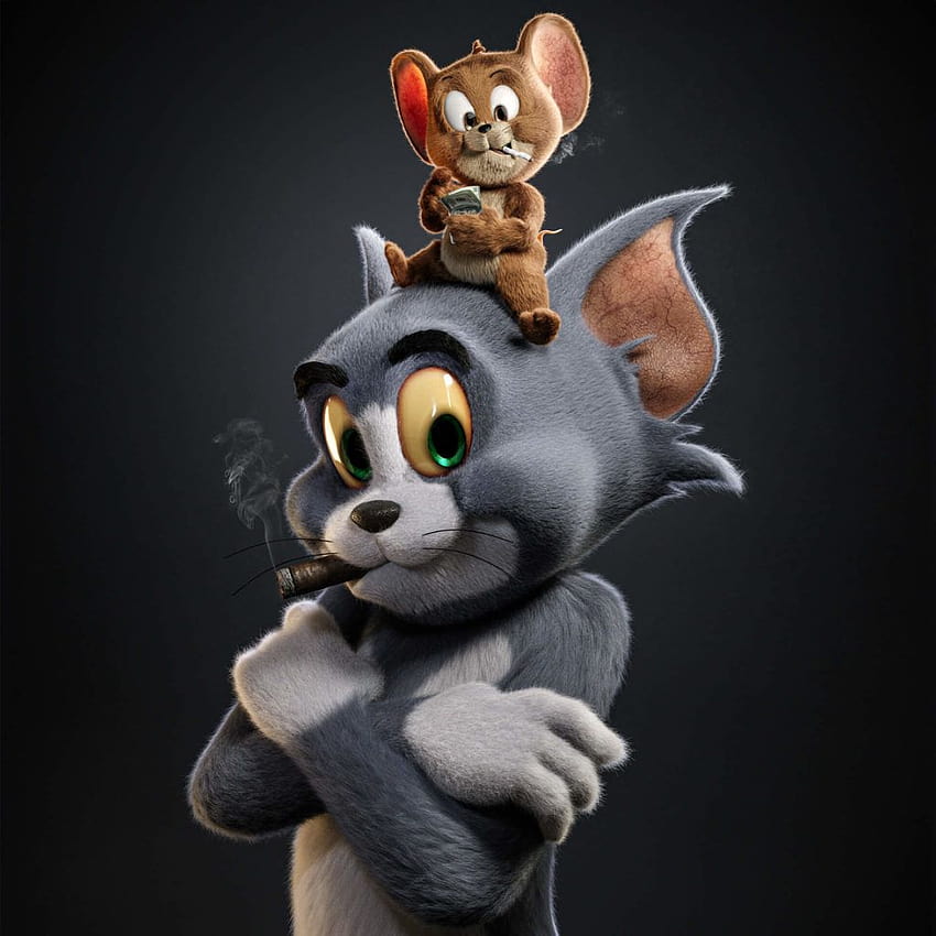Gene Deitch의 세계: 3D 아티스트가 Tom과 Jerry, Popeye에서 영감을 받은 캐릭터 HD 전화 배경 화면
