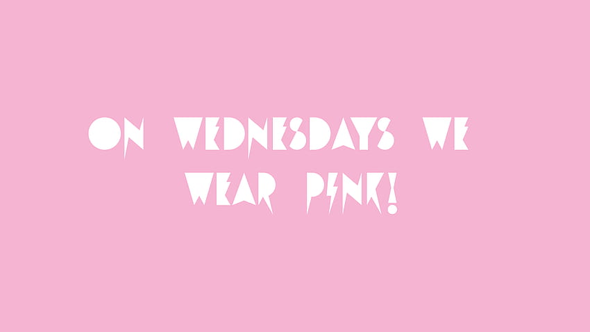 on wednesdays we wear pink, mean girls quotes, pink, watercolor, girly,  iphone wallpaper, background, iphone, android, digital file