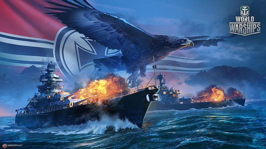 มาเล่น World of Warships กันเถอะ ฉันบิสมาร์ก และ nahkampfmonster และเล่นเกมเยอรมัน – Artofit วอลล์เปเปอร์ HD