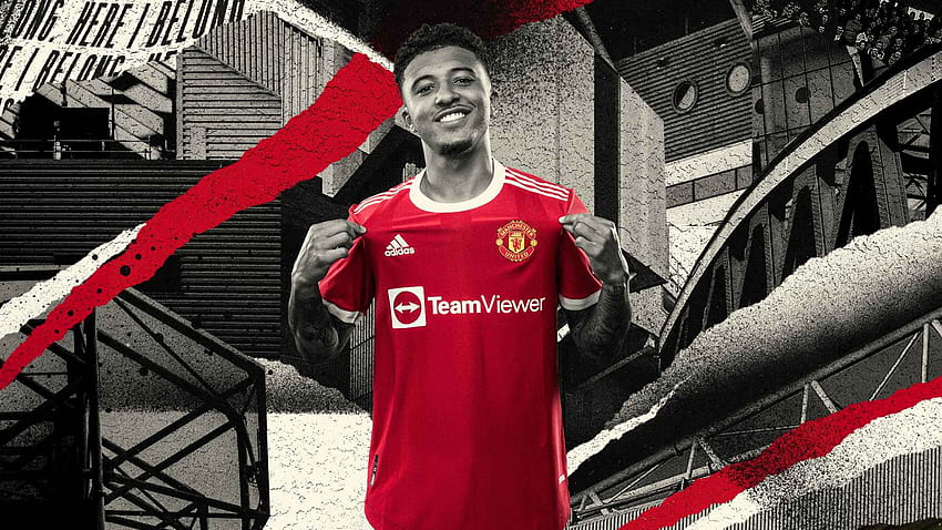 Revealed: What shirt number will Jadon Sancho wear at Man Utd?, jadon sancho 2022 HD wallpaper