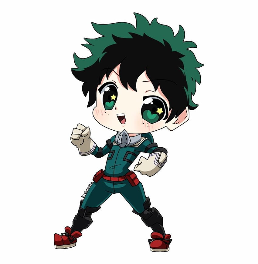 Deku Chibi, chibi deku HD phone wallpaper | Pxfuel