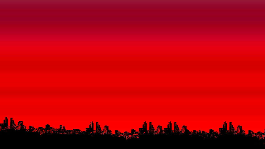 red aesthetic computer HD wallpaper