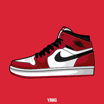 drawings of nike shoes