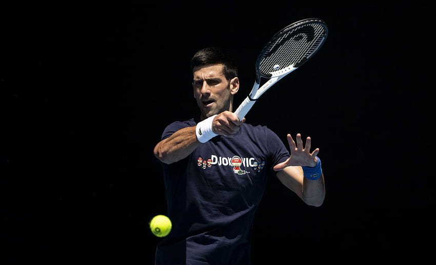 Novak Djokovic mengaku melanggar isolasi setelah dites positif Covid karena sengketa visa Australia meningkat, djokovic 2022 Wallpaper HD