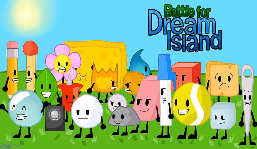 Battle for Dream Island todos os personagens por Carol2015, bfdi papel de parede HD