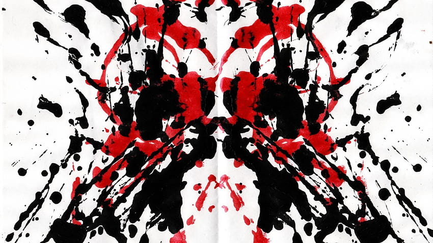 rorschach test wallpaper