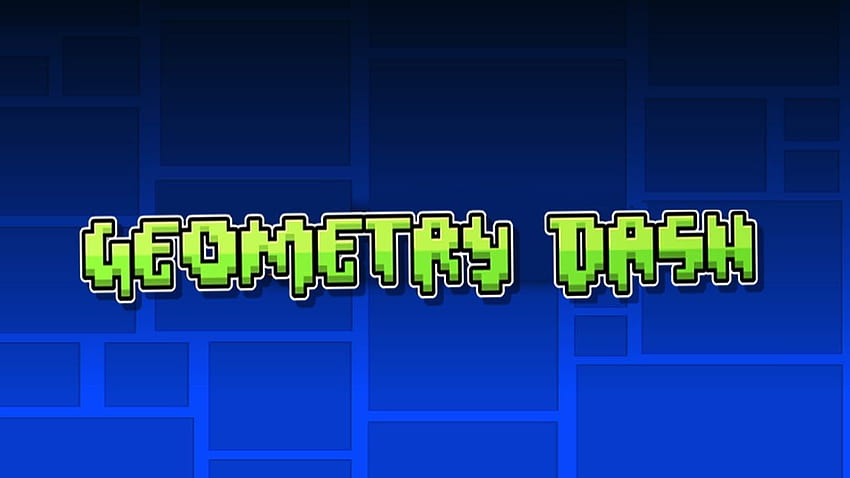 Geometry Dash, gra wideo, HQ Geometry Dash, pełna deska rozdzielcza geometrii Tapeta HD