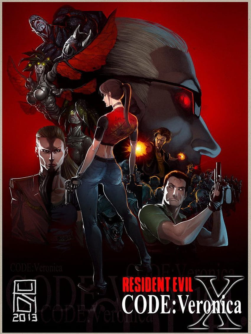 Resident Evil : Code Veronica, Resident Evil Code Veronica Fond d'écran de téléphone HD