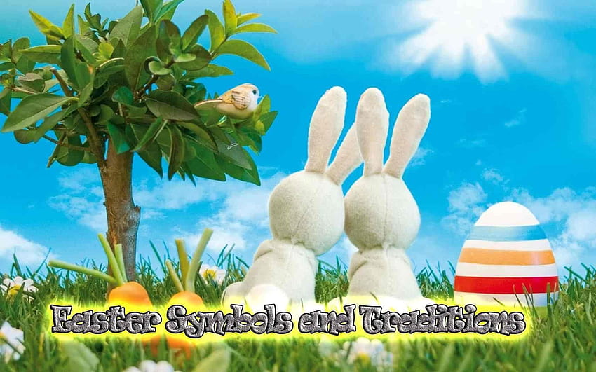 Symboles et traditions de Pâques Fond d'écran HD