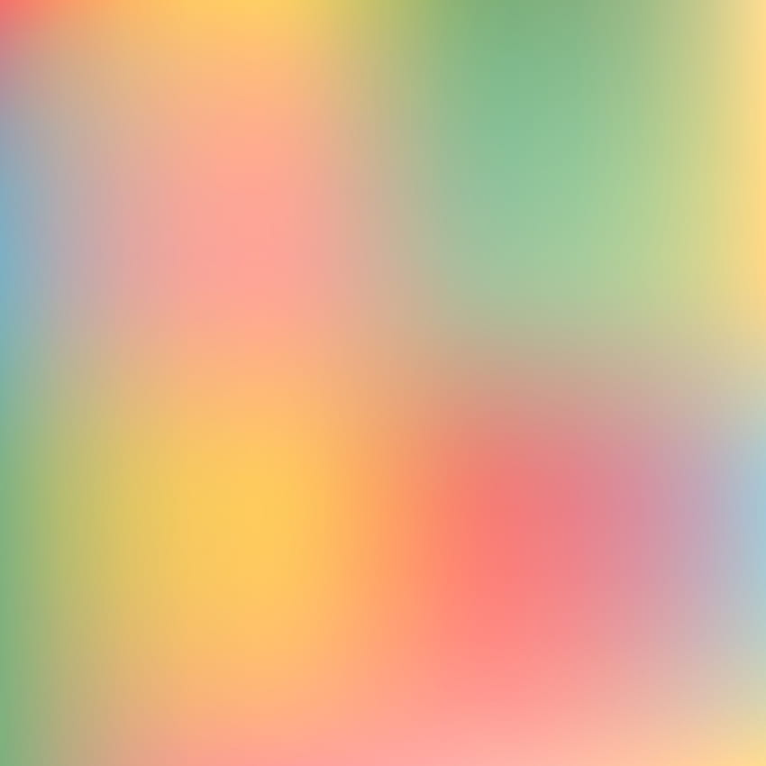 Latar belakang gradien buram abstrak dengan tren warna merah muda pastel, ungu, ungu, kuning, hijau, dan biru untuk konsep desain, web, presentasi, dan cetakan. Ilustrasi vektor., cetakan gradien wallpaper ponsel HD